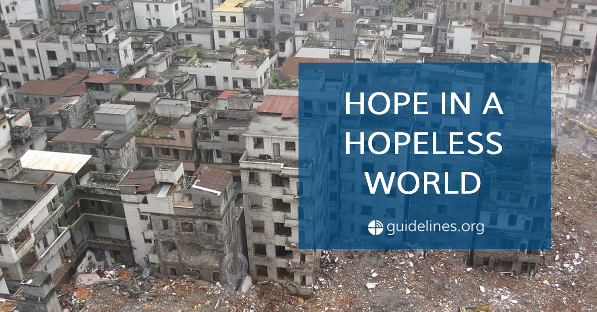 Hope in a Hopeless World Guidelines Devotional